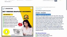 Top-Website-Offering-To Buy Verified Snapchat Accounts -100 % Safe & Active Snapchat