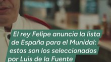 Esta es la lista de España para jugar el Munidal