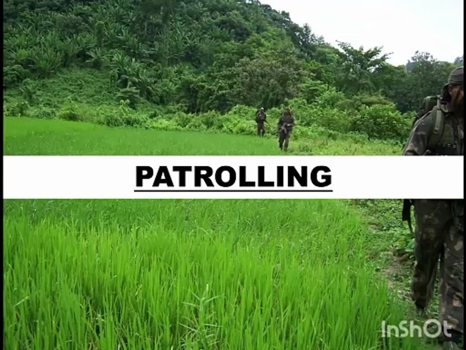 patrolling full slide. field craft and battle craft #ncc #indianarmy