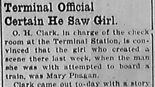 Thursday, May 1, 1913 Transit Official Confident He Spotted the Victim