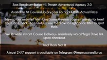 (Courseslibrary.com)Sam Bradbury-Butler – 1 Person Advertorial Agency 2.0