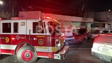 VIDEO | Incendio en taller de aluminio moviliza a cuerpos de rescate en Santa Catarina