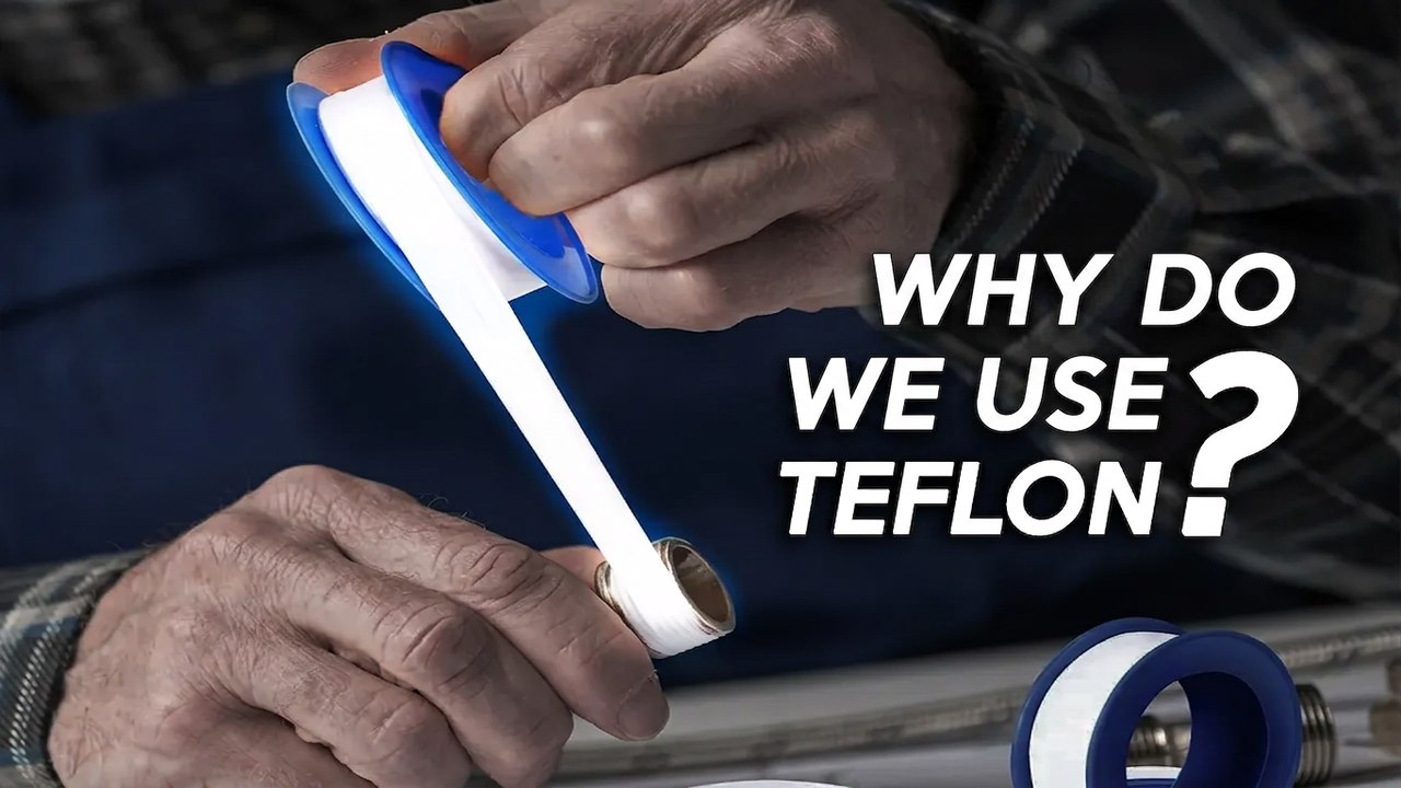 What’s Teflon For? Why Do We Use Teflon Tape on Pipes?