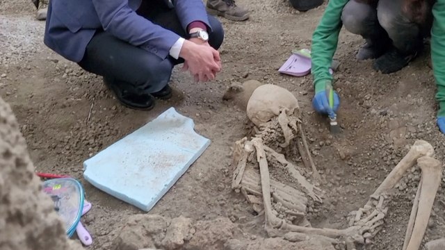 Two More Skeletons Unearthed in Pompei From Vesuvius Eruption