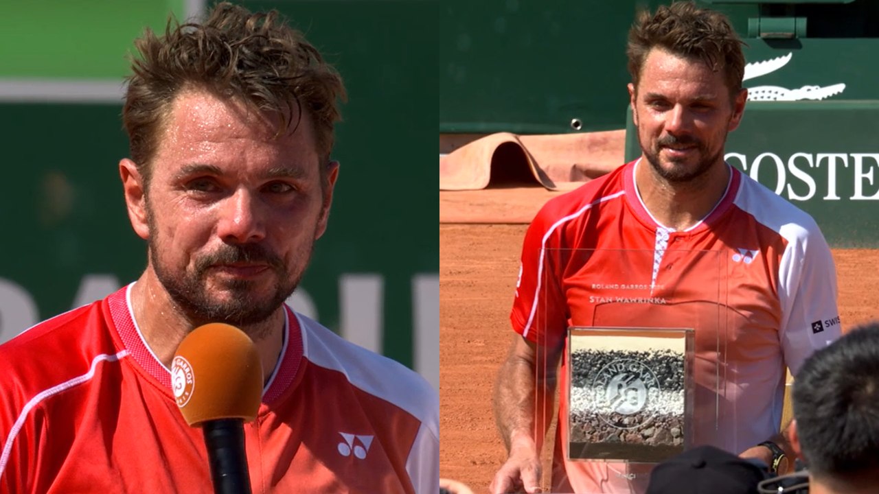 Roland-Garros 2026 - Hommage à Stan Wawrinka, ému aux larmes pour ses adieux à Paris et à Roland-Garros !