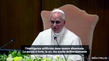 Papa Leone: "L'intelligenza artificiale deve essere disarmata"