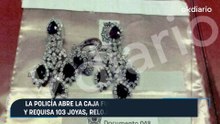 La Policía abre la caja fuerte de Zapatero en Ferraz y requisa 103 joyas, relojes y pulseras de alto valor