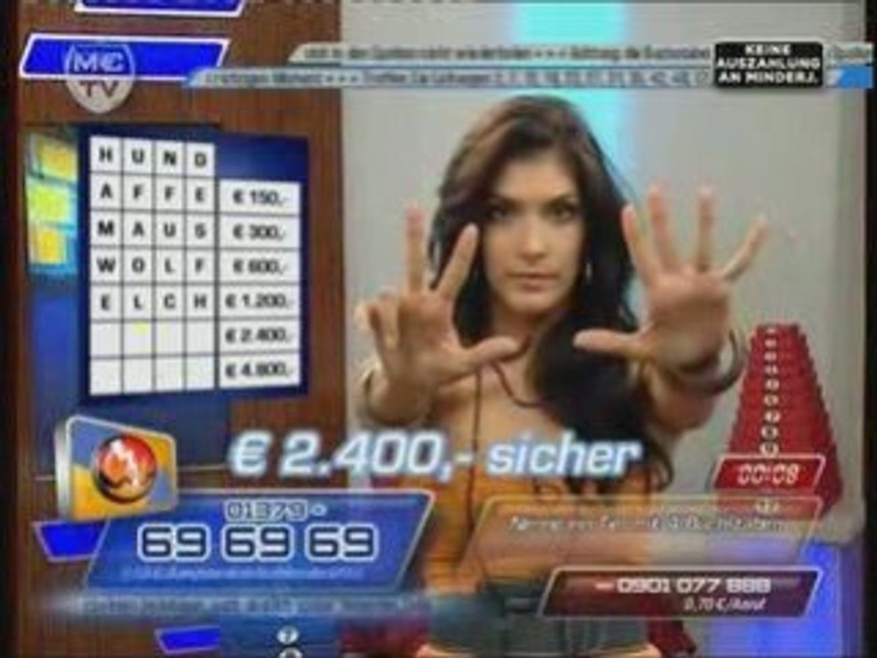 Abbruch vor der Wasserleitungsnetz-Suche VIVA 09.06.08