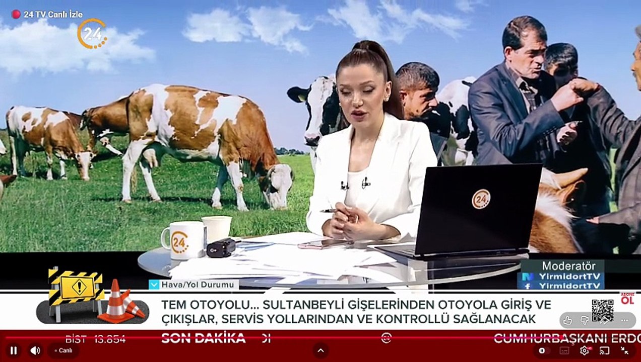 TV24 "Kurban ibadetinin mahiyeti nedir, kim kesmekle mükelleftir ve ne kesebilir?" Röportajım