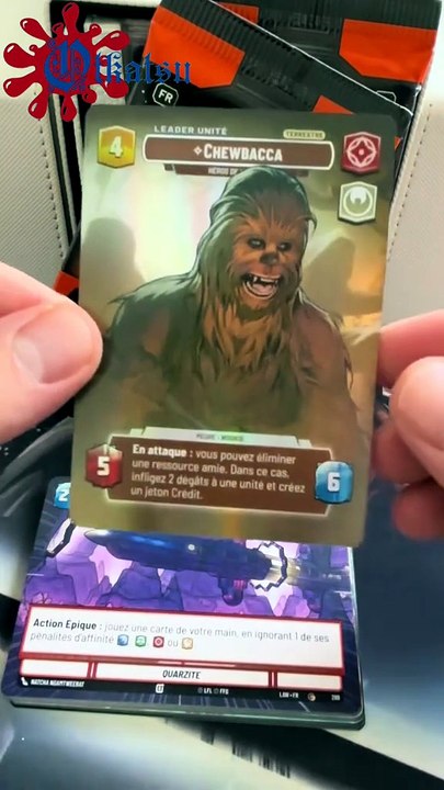 UntapUpkeepDrawFR ouverture 4 boosters Star Wars: Unlimited Set 07 - Sans Foi Ni Loi