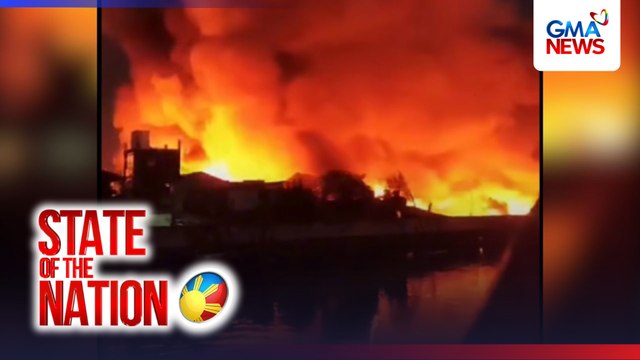 Mga pagsabog, narinig sa nasusunog na residential area sa Taguig; 350 pamilya apektado | SONA