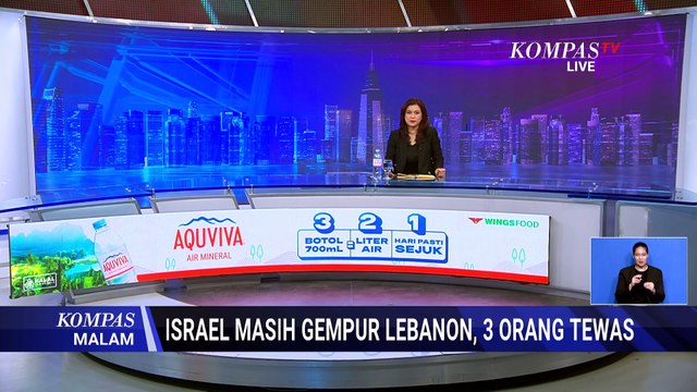 Israel Gempur Lebanon Selatan, 3 Orang Tewas dan Rumah Sakit Rusak | KOMPAS MALAM
