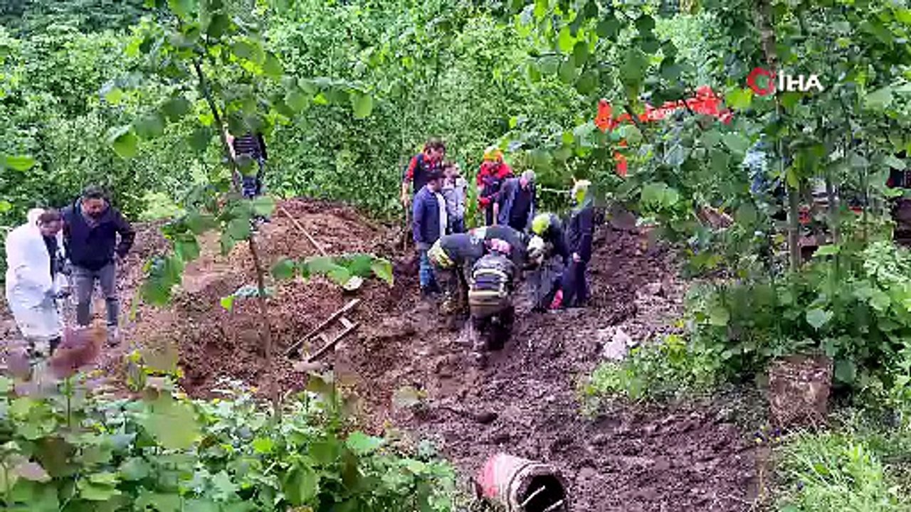 Define kazısı faciayla bitti: Göçük altında kalan şahıs hayatını kaybetti