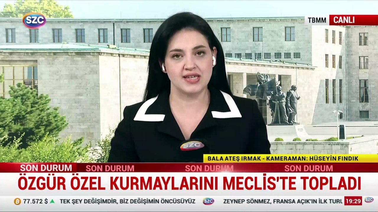 Özgür Özel'in yeni çalışma adresi TBMM