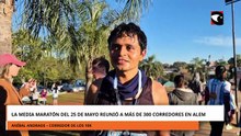 La media maratón de Alem reunió a más de 300 corredores en su cuarta edición