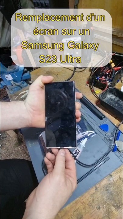 Remplacement d'un écran sur un Samsung Galaxy S23 Ultra