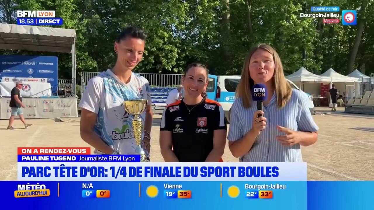Sport boules : un tournoi mythque au parc de la Tête d'Or