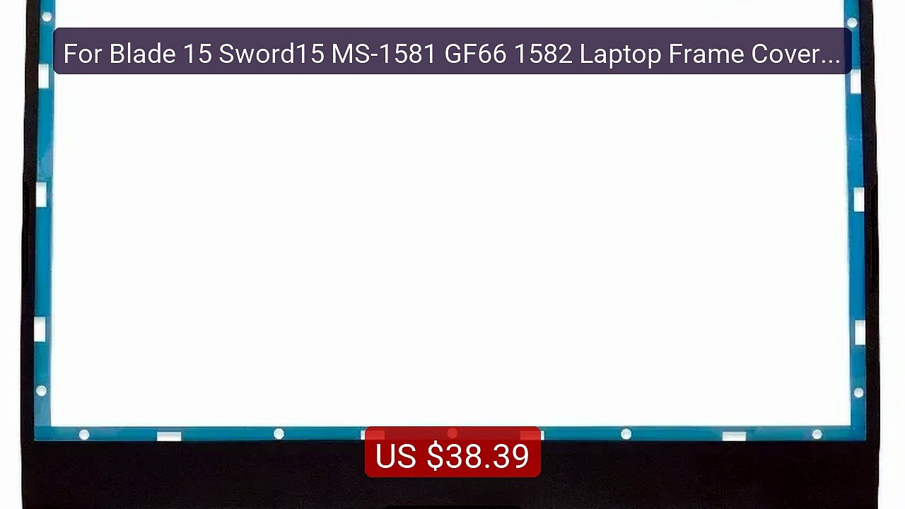For Blade 15 Sword15 MS-1581 GF66 1582 Laptop Frame Cover NEW LCD ... -- Best Deal 2026 | Shop Now!