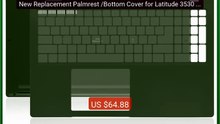 New Replacement Palmrest /Bottom Cover for Latitude 3530 3535 ... -- Hot Deal 2026 | Limited Offer!