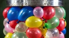 Hydraulic Press Crushing 1000 Water Balloons #shortviral #foryouシ #trending #hydrolicpress #crushingvideo
