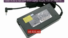 120W 19.5V 6.15A 4.5*3.0mm Laptop Adapter FOR HP ENVY 15 17 15-J013... -- Top Rated 2026 | Buy Now!