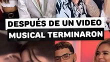 Parejas que hicieron un video musical y al poco tiempo terminaron