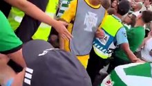 Trincão discute com adepto