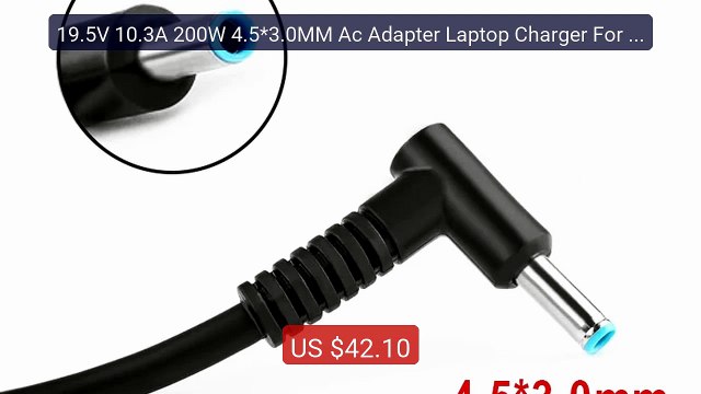 19.5V 10.3A 200W 4.5*3.0MM Ac Adapter Laptop Charger For HP TP... Best Buy 2026 | Great Quality!