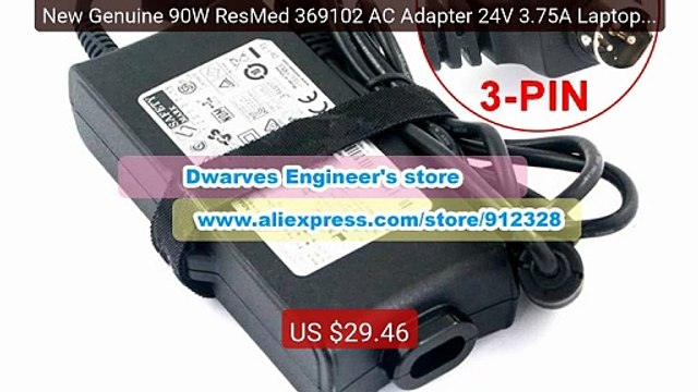 New Genuine 90W ResMed 369102 AC Adapter 24V 3.75A Laptop Char... Hot Deal 2026 | Limited Offer!