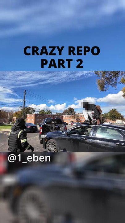 Crazy Repo 🤦🏾‍♂️ #repo #automobile #towtruck #towing #tow #goat 🐐