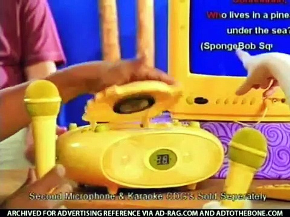 Emerson: SpongeBob SquarePants Emerson Electronics Collection Commercial! (2005)