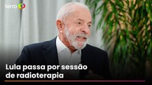 Lula faz 1ª sessão de radioterapia após retirada de câncer no couro cabeludo