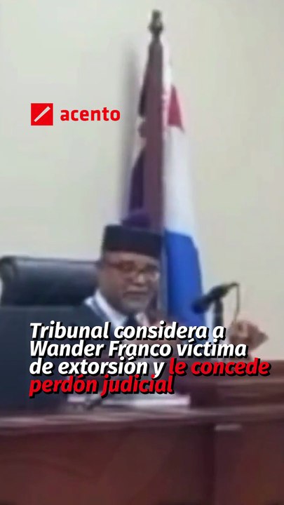 Tribunal considera a Wander Franco víctima de extorsión y le concede perdón judicial