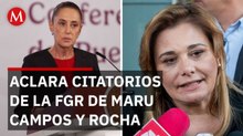 La aclaración de Sheinbaum sobre Maru y Rocha: “Es un asunto de procedimiento”