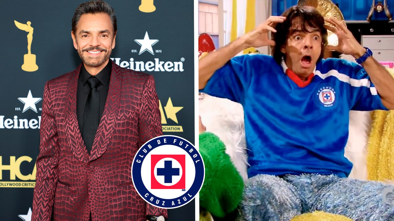 Eugenio Derbez celebra el campeonato de Cruz Azul y hace burla: "Ganó Ludovico P-Luche"