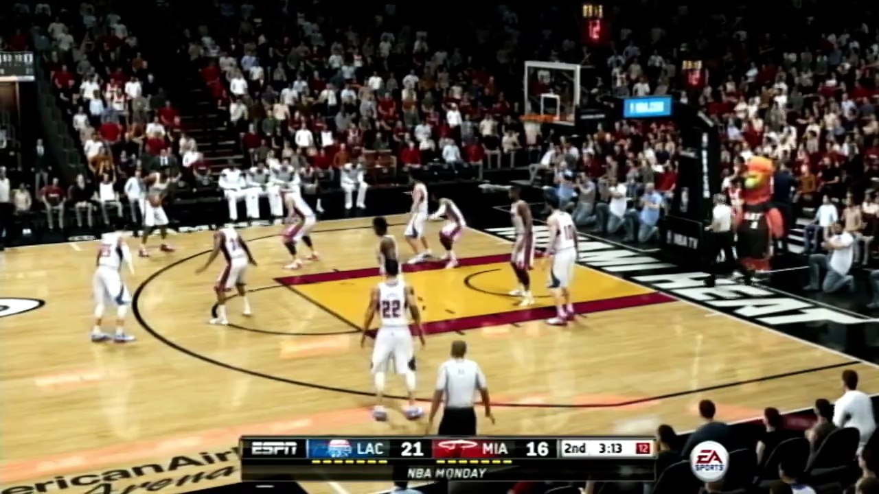 NBA Live 15 Heat vs Clippers
