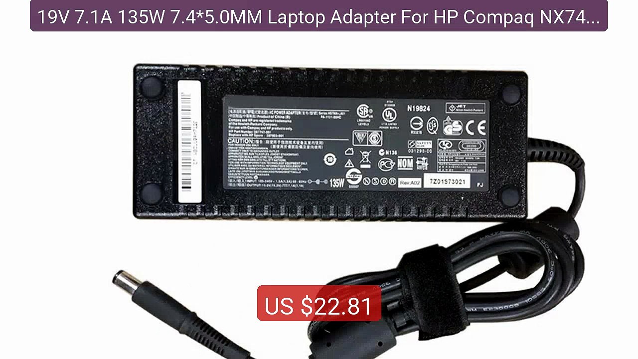 19V 7.1A 135W 7.4*5.0MM Laptop Adapter For HP Compaq NX7400 NX6310 ... -- Top Rated 2026 | Buy Now!