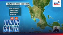 Thunderstorm advisory (valid until 7:18am, May 26, 2026) | Unang Balita