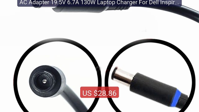 AC Adapter 19.5V 6.7A 130W Laptop Charger For Dell Inspiron 15... Hot Deal 2026 | Limited Offer!