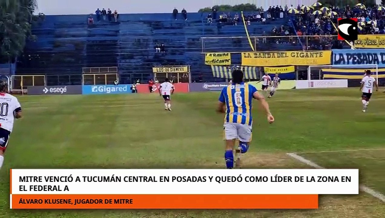 Mitre venció a Tucumán Central en Posadas y quedó como líder de la zona en el Federal A