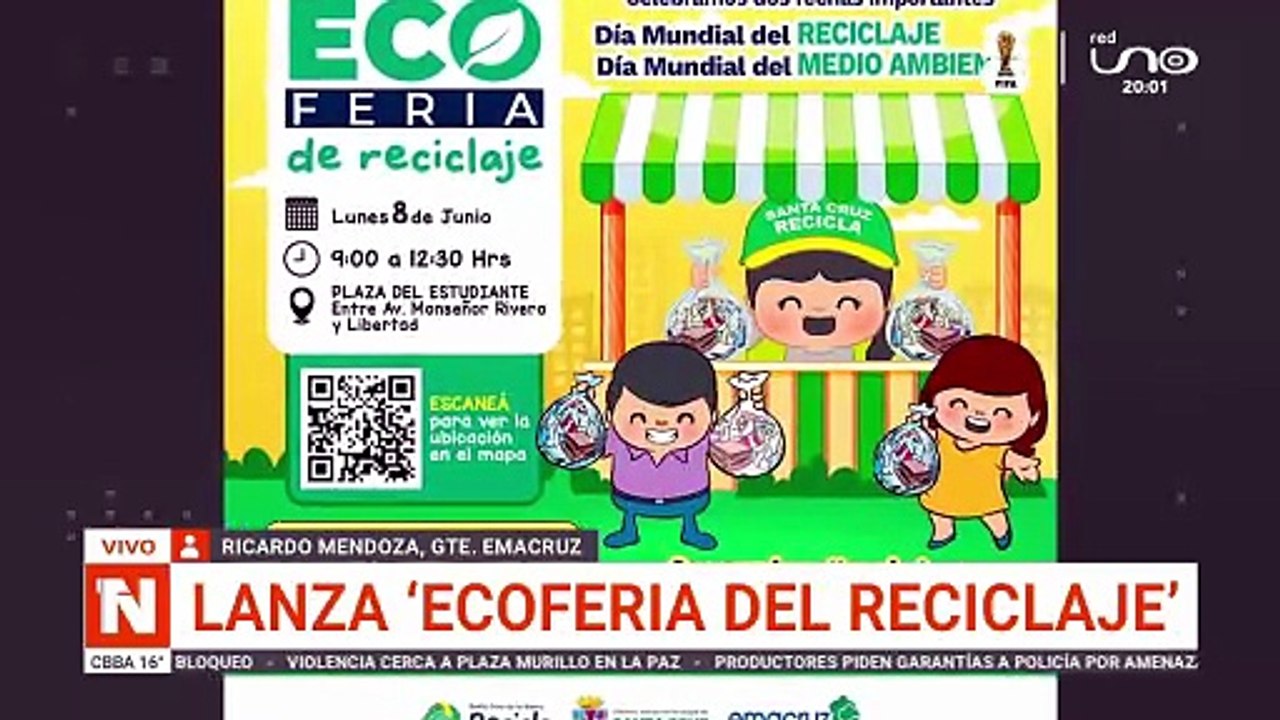 LANZAN ECOFERIA EN SCZ