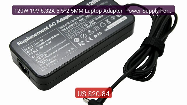 120W 19V 6.32A 5.5*2.5MM Laptop Adapter Power Supply For TOSHIBA ... Best Deal 2026 | Shop Now!