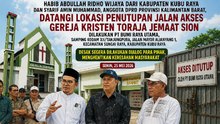 Habib Abdullah Ridho Wijaya, Syarif Amin Muhammad Datangi Lokasi Penutupan Jalan Akses Gereja Kristen Toraja Samping Kodam XII Tanjungpura di Kabupaten Kubu Raya, Provinsi Kalimantan Barat