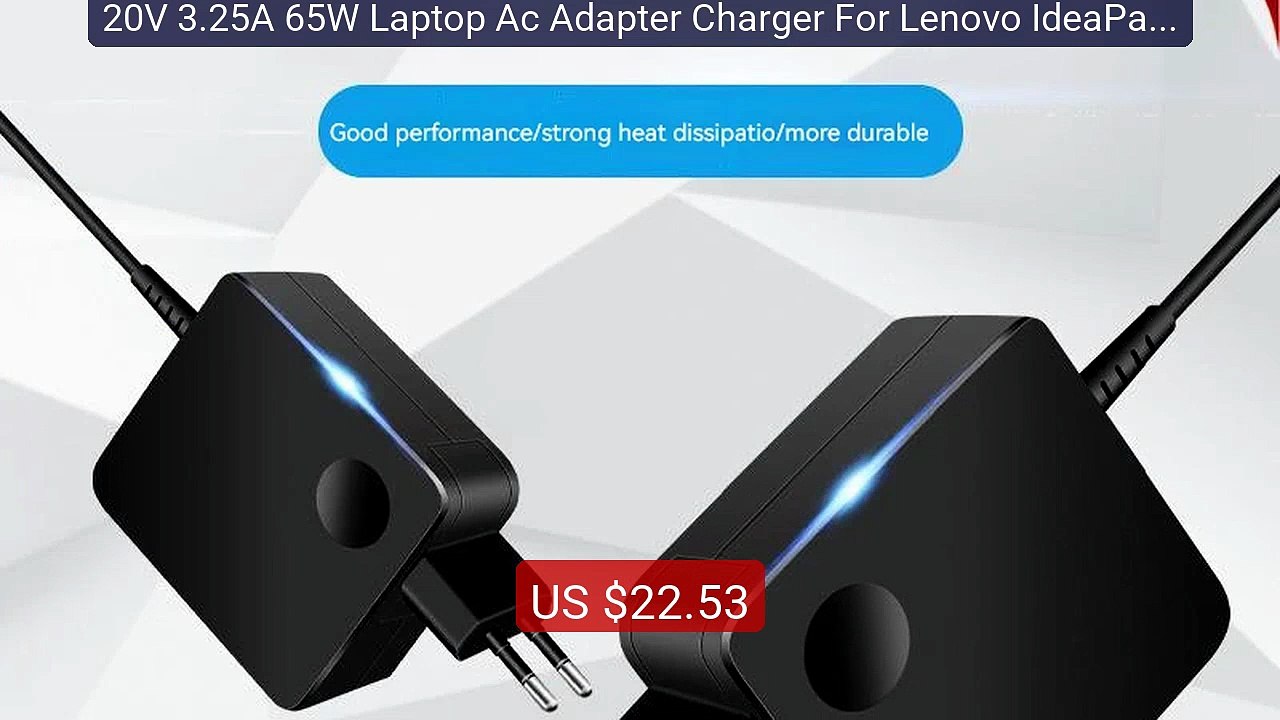 20V 3.25A 65W Laptop Ac Adapter Charger For Lenovo IdeaPad S34... -- Best Buy 2026 | Great Quality!