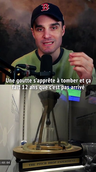 L’expérience interminable de la goutte de poix !