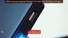 90W Universal Laptop Charger 16V-20V with EU Plug | Compatibl... -- Amazing Value 2026 | Must Have!