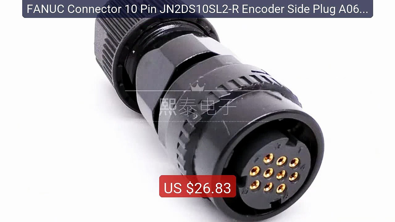 FANUC Connector 10 Pin JN2DS10SL2-R Encoder Side Plug A06B-6114-K20... -- Top Rated 2026 | Buy Now!