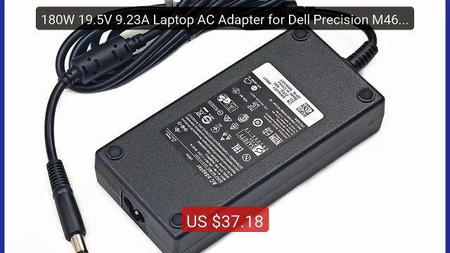 180W 19.5V 9.23A Laptop AC Adapter for Dell Precision M4600 M4... Hot Deal 2026 | Limited Offer!