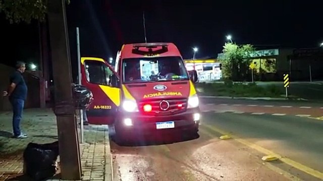 Gestante fica ferida após queda de patinete em ciclovia no Bairro Floresta, em Cascavel