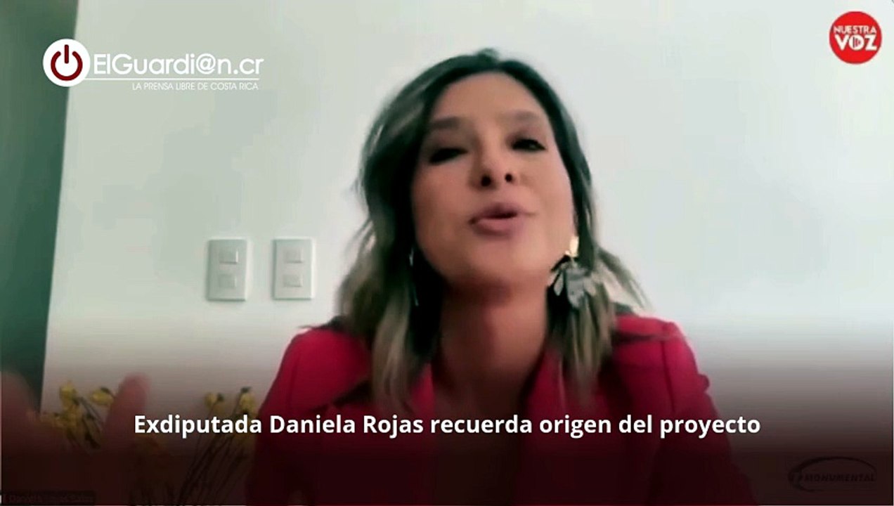 Exdiputada Daniela Rojas recuerda que origen del proyecto es del PLN